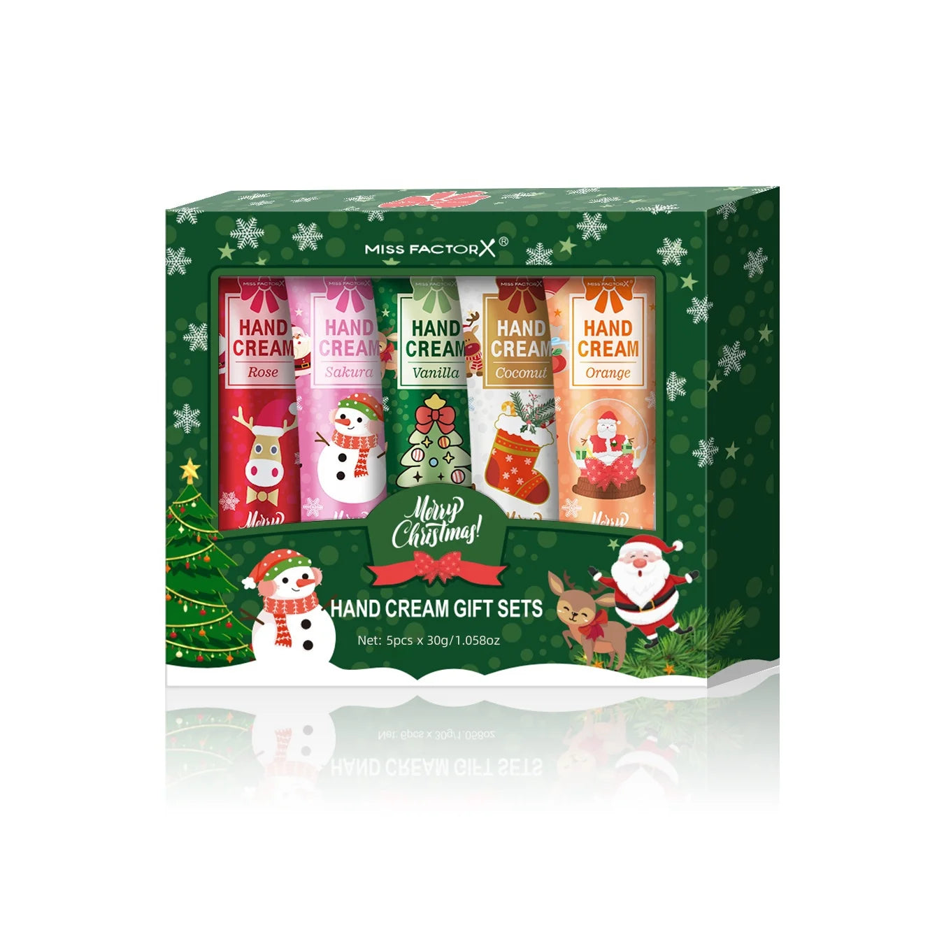 Hand Cream Gift Set (5 Pack) – Travel-Friendly Nourishing Moisturizers (30g each)