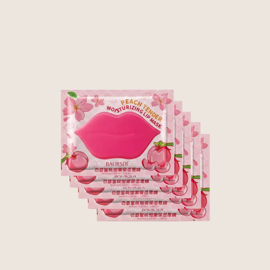 Hydrating Collagen Lip Mask Set – Repair & Brighten (5/10 Pieces)