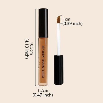 Matte Full-Coverage Liquid Concealer – Waterproof & Long-Lasting