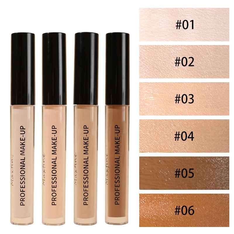 Matte Full-Coverage Liquid Concealer – Waterproof & Long-Lasting