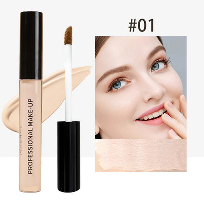 Matte Full-Coverage Liquid Concealer – Waterproof & Long-Lasting
