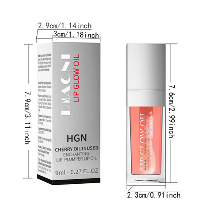 Hydrating Plumping Lip Oil 6ml – Glossy Nourishing Tint
