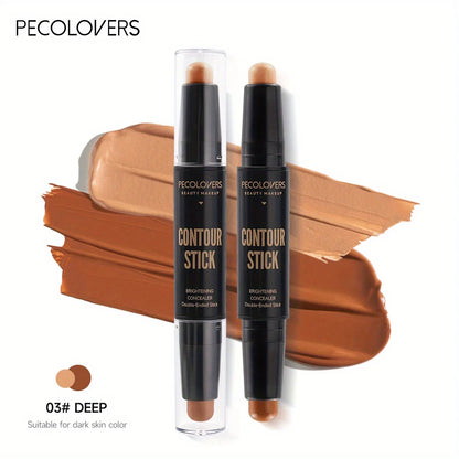 Double-Ended Contouring Stick with Concealer & Highlighter – 3D Face Sculpting