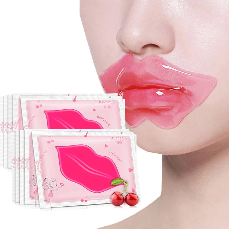 Hydrating Collagen Lip Mask Set – Repair & Brighten (5/10 Pieces)