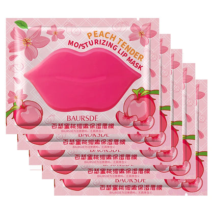Hydrating Collagen Lip Mask Set – Repair & Brighten (5/10 Pieces)