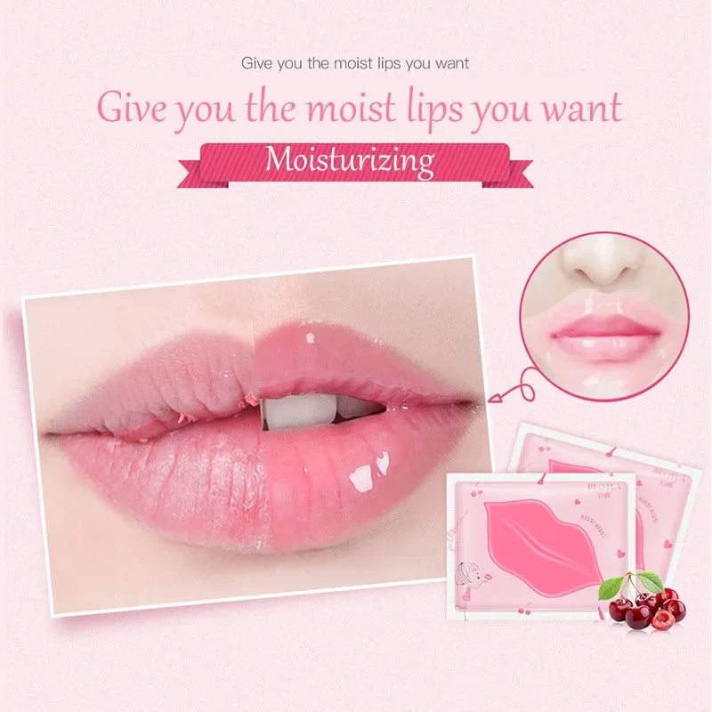 Hydrating Collagen Lip Mask Set – Repair & Brighten (5/10 Pieces)